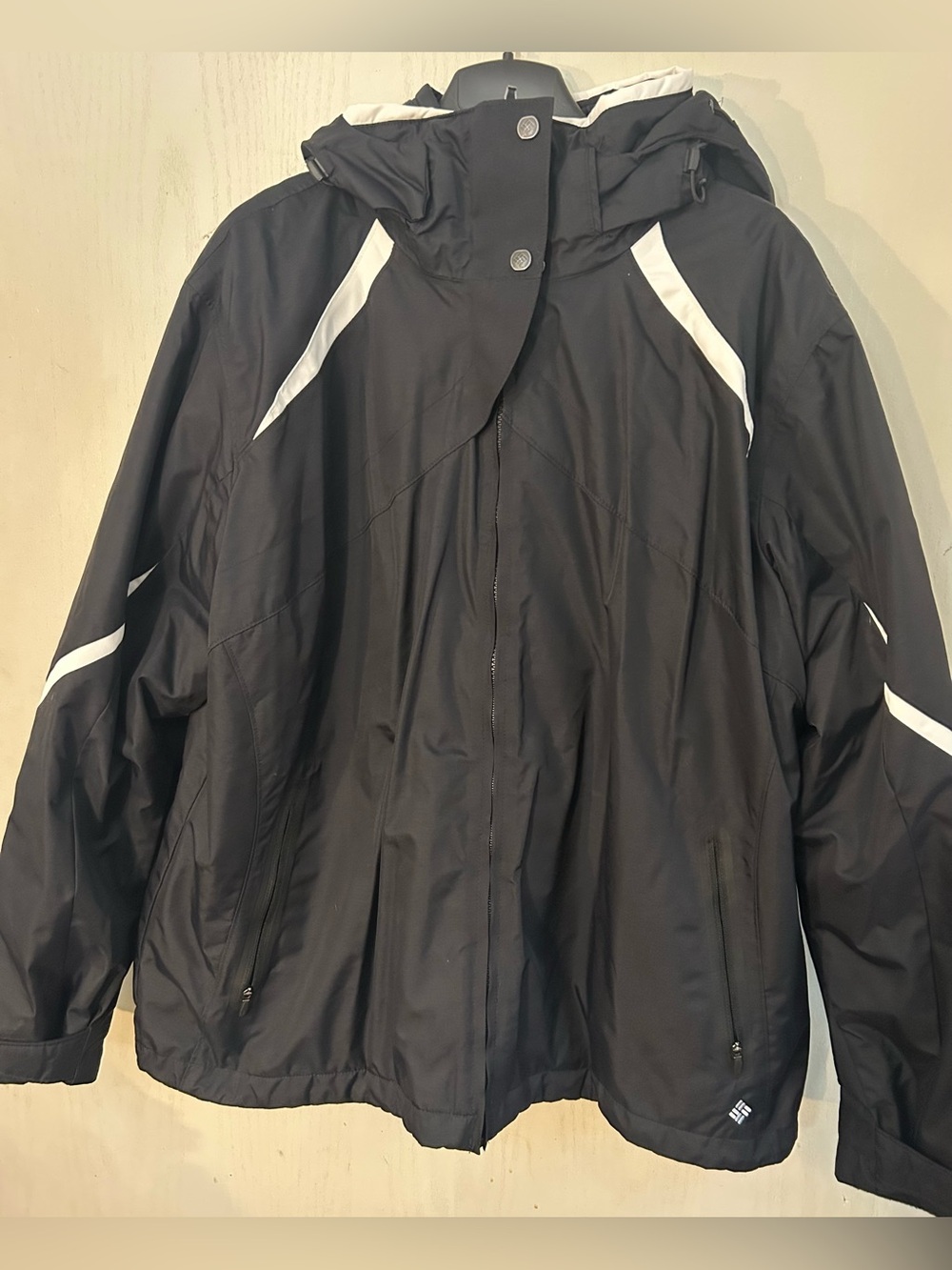 Columbia Bugaboo Interchange 3-in-1 Jacket Women’s 2X Black Omni-Tech